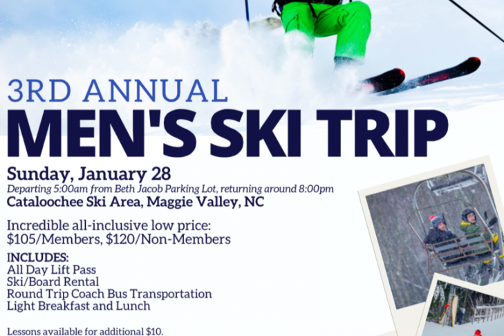 Men's Club Ski Trip 2018