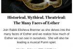 Historical, Mythical, Theatrical_The Many Faces of Esther