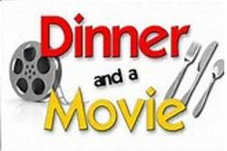 dinner and movie graphic