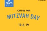Mitzvah Day FB Post Corner Hashtag