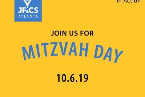 Mitzvah Day FB Post Corner Hashtag