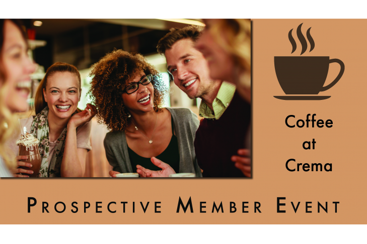 Prospective Member Coffee At Crema Slide for Atlanta Jewish Connector & Eblast