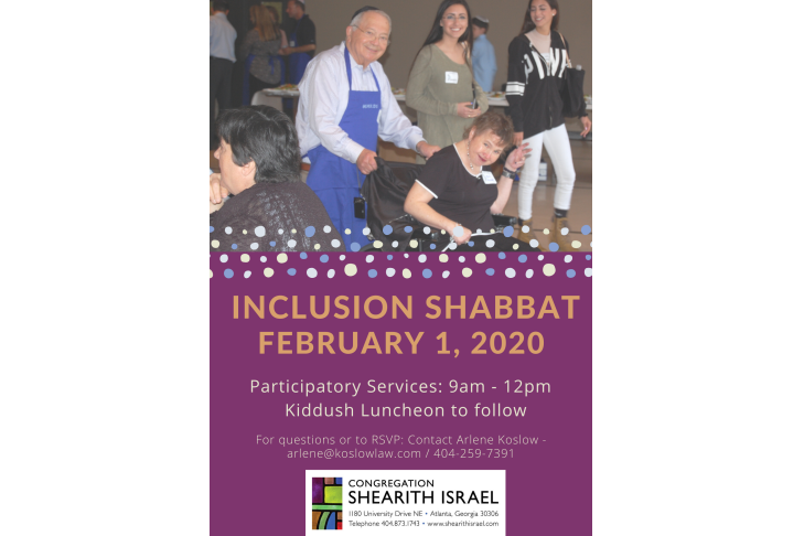 Inclusion Shabbat 2020