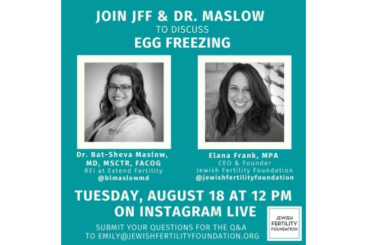 Instagram Live Dr. Bat-Sheva Maslow