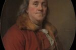 Joseph Siffred Duplessis (French, Carpentras 1725–1802 Versailles)
Benjamin Franklin (1706–1790), 1778
Oil on canvas; Oval, 28 1/2 x 23 in. (72.4 x 58.4 cm)
The Metropolitan Museum of Art, New York, The Friedsam Collection, Bequest of Michael Friedsam, 1931 (32.100.132)
http://www.metmuseum.org/Collections/search-the-collections/436236
