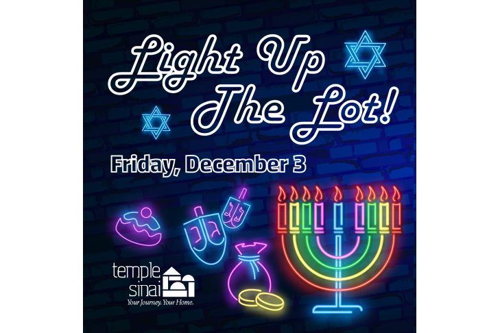CAL_ Light Up the Lot Chanukah Congregational Celebration 12.3 Nov 30