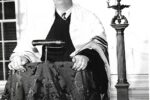 1952 Press Photo - Rabbi Lewis at Touro Synagogue's Pulpit. Shai Afsai 's collection