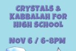 CAL_ 1106 Crystals and Kabbalah Oct 31