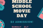 CAL_ 1106 Middle School Movie Day Oct 31