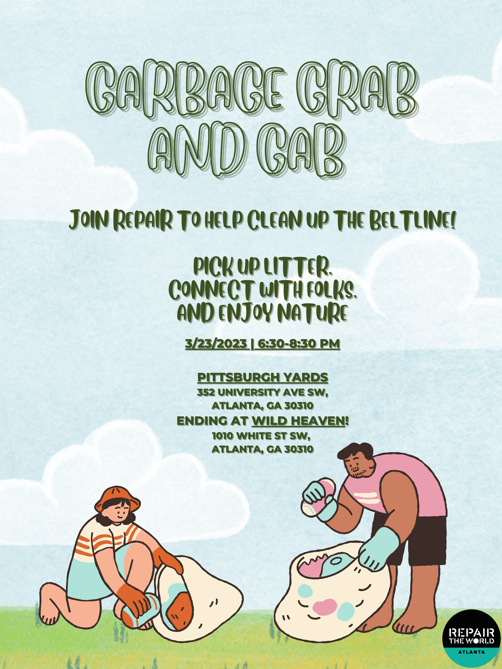 Garbage Graba Garbage Gab & Grab | Atlanta Jewish Connector
