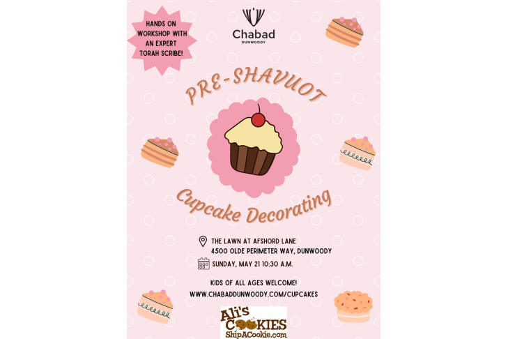 CAL_0521 Pre Shavuot Kids Cupcake Decorating May 15