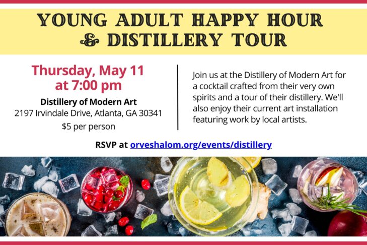 YA Happy Hour and Distillery Tour
