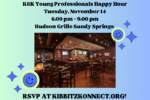 CAL_1114 Kibbitz Konnect Young Professionals Happy Hour October 31