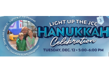 CAL_1212 Light the JCC Hanukkah Celebration NOVEMBER 30