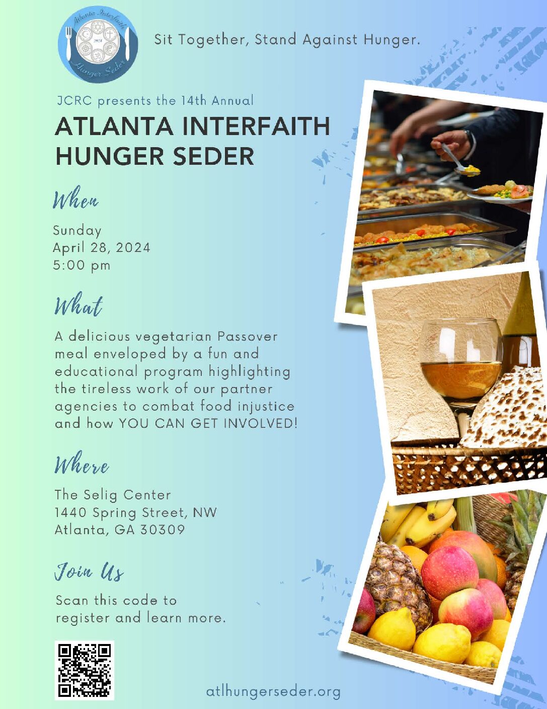 2024 Hunger Seder Flyer copy
