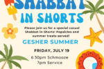 CAL_0719 Shabbat in Shorts July 15