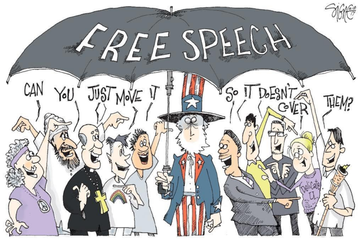 political-cartoon-freedom-speech