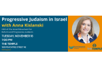 CAL_1118 Progressive Judaism in Israel with CEO Anna Kislanski November 15 CAL_1118 Progressive Judaism in Israel with CEO Anna Kislanski November 15