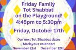 CAL_1212 Friday Family Tot Shabbat on the Playground November CAL_1212 Friday Family Tot Shabbat on the Playground November