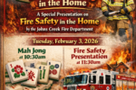 Mah Jong & fire safety event flyer (2) Mah Jong & fire safety event flyer (2)
