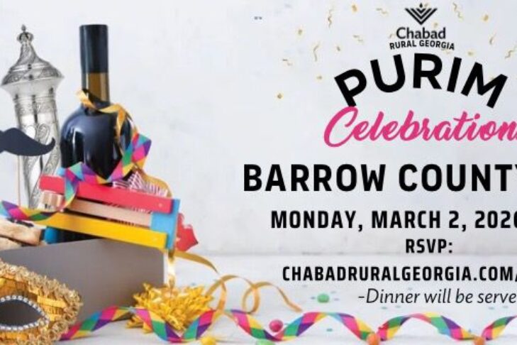 CAL_0302 Purim Celebration in Barrow County February 28