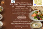 CAL_0402 Temple Beth David- 2nd Night Passover Seder March 31 CAL_0402 Temple Beth David- 2nd Night Passover Seder March 31
