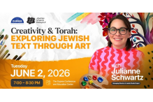 CAL_0602 Creativity & Torah Exploring Jewish Text Through Art with Julianne Schwartz May 31