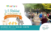 CAL_1017 Li'l Shabbat in the Garden and Petting Zoo October 15