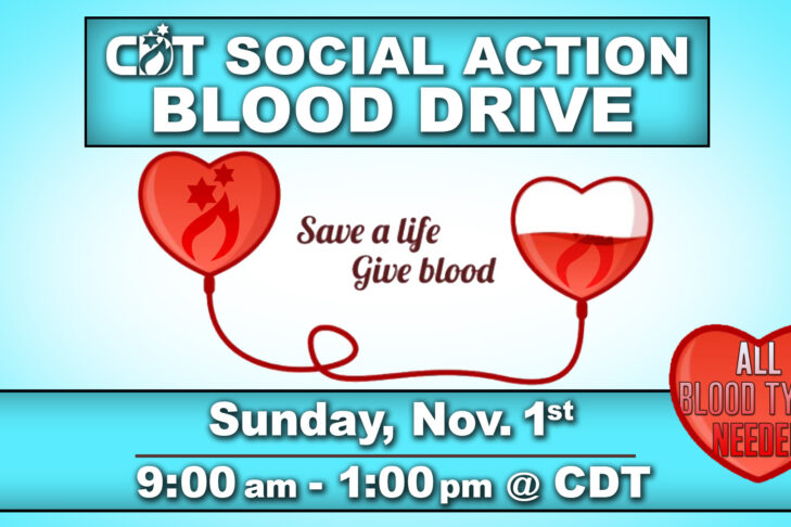 CAL_1101 CDT Social Action Blood Drive October 31