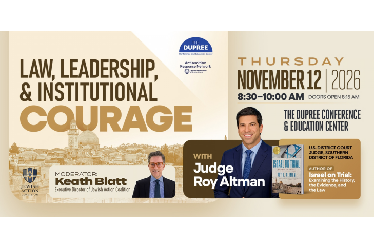 CAL_1112 Law, Leadership, and Institutional Courage with Judge Roy Altman October 31