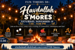 Cozy Havdallah & S’mores Night Cozy Havdallah & S’mores Night