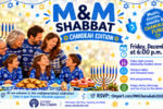 Festive Chanukah Family Shabbat Flyer CORRECT Festive Chanukah Family Shabbat Flyer CORRECT