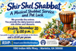 Shir Shel Shabbat Potluck Flyer Shir Shel Shabbat Potluck Flyer